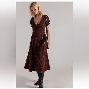 Free People Maisie Midi Dress